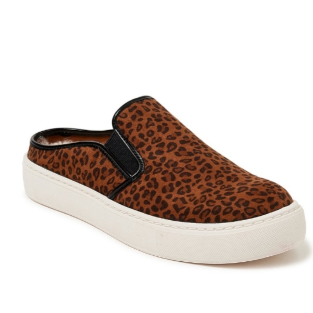 Women's casual Sherpa mule Slip On shoes